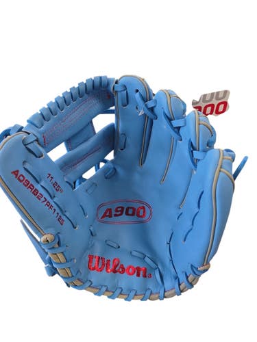 Used Wilson A900 BB/SB Glove RH Throw Royal Blue 11 1/4" 11450-S000527726