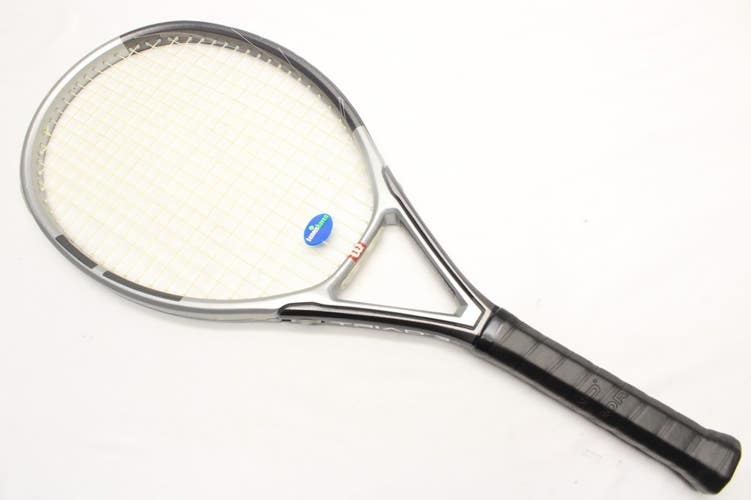 WILSON TRIAD 3 OVERSIZE TENNIS RACQUET (4 1/2) LONG TERM STORAGE. NEW GRIP!!