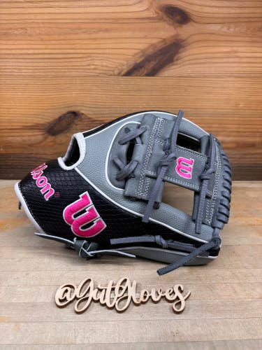Wilson A2K 11.5" 1786 - Relaced with Gray