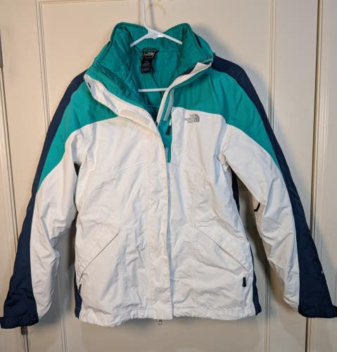 The North Face HyVent 3-in-1 Jacket Womens Size: M w/Puffer Liner Insulated