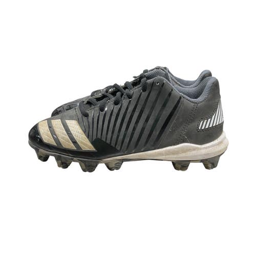 Used Adidas BB CLEATS BB/SB Cleats Black Junior 01.5 11847-S000038272