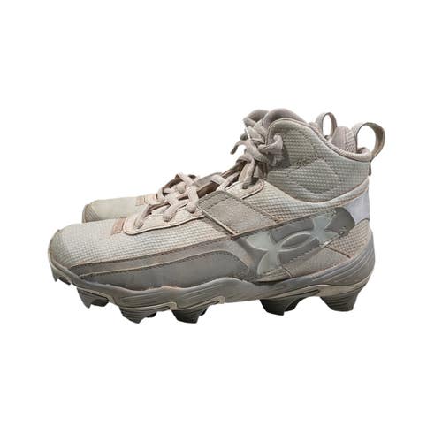 Used Under Armour BH CLEATS BB/SB Cleats Grey Junior 04.5 11847-S000038274