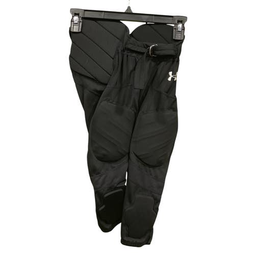 Used Under Armour Youth FB Integrated Pants Black MD 11847-S000038258