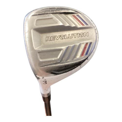 Used Maxfli REVOLUTION Mens Fairway Wood LH 3 Wood 11846-S000109748
