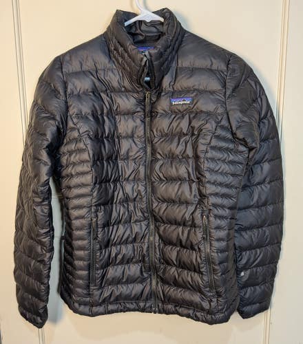 Patagonia Womens Size: S Down Sweater Jacket Puffer Full Zip Black