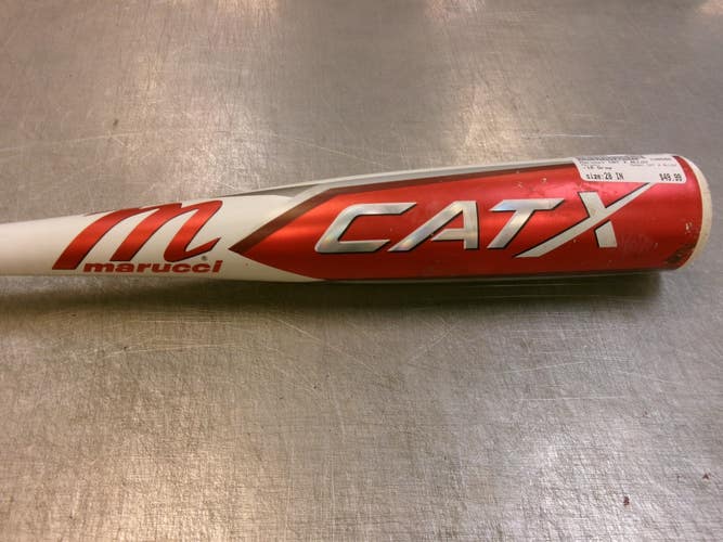Used Marucci CAT X ALLOY BB/SB USSSA 2 3/4 Bat 28" 11339-S000206296