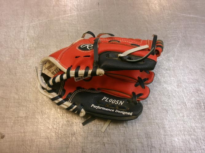 Used Rawlings PLAYERS SERIES BB/SB Glove LH Throw Red 8" 11339-S000206313