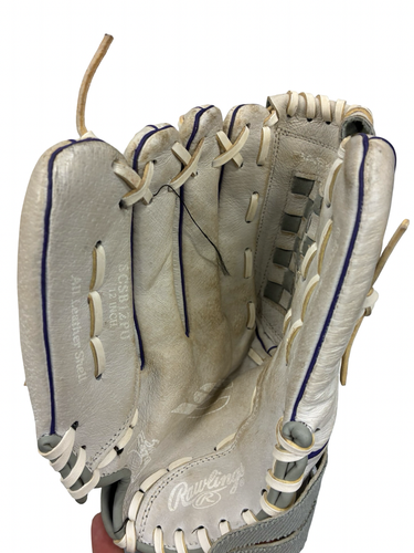 Used Rawlings SURECATCH 12 IN BB/SB Glove LH Throw White 12" 11682-S000138138