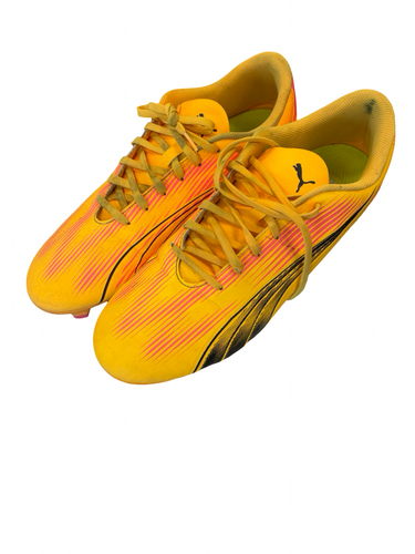 Used Puma Soccer Cleats Orange Senior 11.5 11682-S000138117