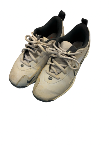 Used Nike TROUT 3 BB/SB Cleats Grey Junior 03 11682-S000138105