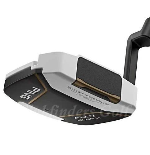 NEW Ping Scottsdale TEC ALLY BLUE H 34" Crank-Hosel Putter w/ Super Stroke & HC