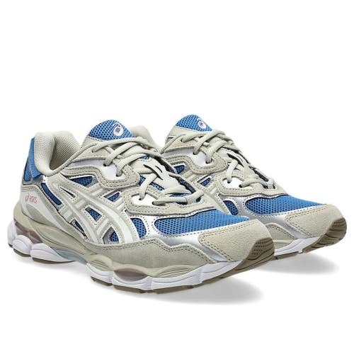 Asics GEL-NYC 1203A383-402 Sneakers Men's US 8.5 Gray Sportstyle Shoes LIQ1519