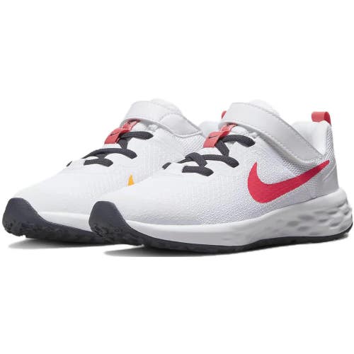 Nike Revolution 6 DD1095-101 Sneakers Kids US 13.5 White Running Shoes RHS9386