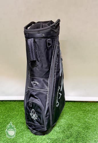 Used Callaway CHEV 14 Way Golf Cart Carry Bag Black Las Vegas CC