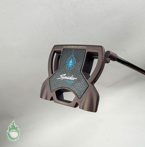 2026 Right Handed TaylorMade Spider Tour 35" Putter Black Steel Golf Club