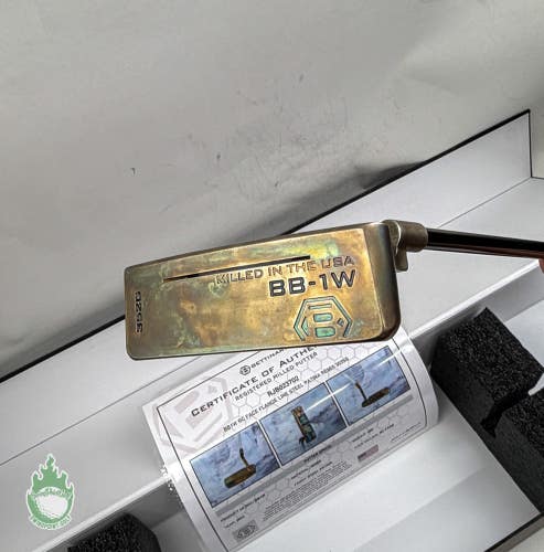 2024 Bettinardi BB1W RC Face Flange Line Patina Remix 35" Putter Steel Golf