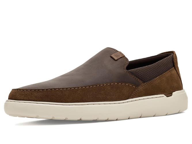 Clarks Flexwell Step 26187779 Men's 7.5 M Beeswax Slip-On Casual Shoes LIQ1577