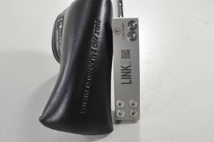 LAB Golf LINK.1 33.5" Putter (69* Lie Angle) Right Steel with Cover  #225822
