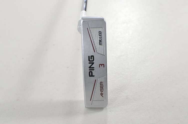 Ping Anser 3 Milled 35" Putter Black Dot Right Slight Arc Steel #225460