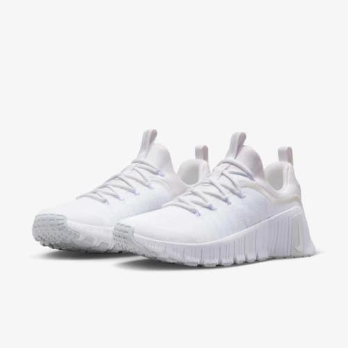 Nike Free Metcon 6 FJ7126-101 Sneakers Women's 10 M White Workout Shoes LIQ1558