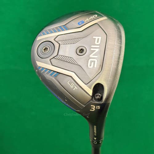 Ping G440 LST 15 Fairway Wood 3 Mitsubishi Tensei 1K Black 65 Stiff w/ HC