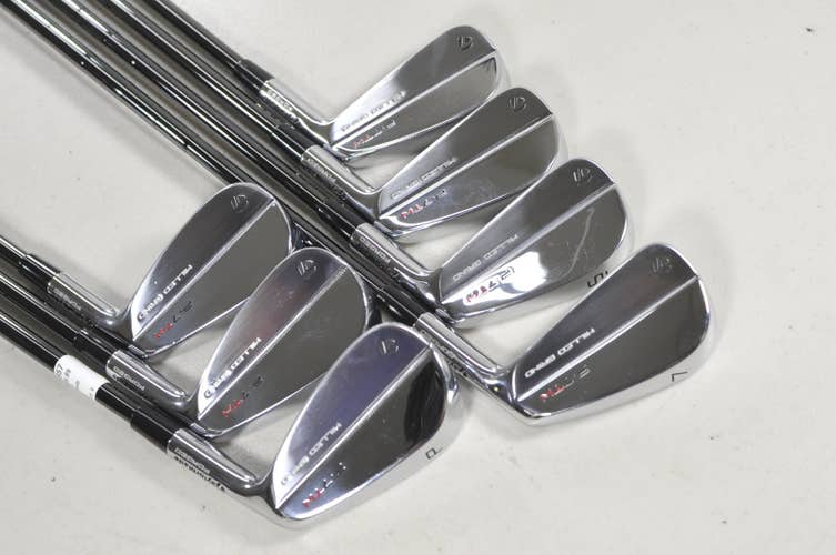 TaylorMade P7TW 4-PW Iron Set X-Stiff Flex Right KBS Tour Steel #225857