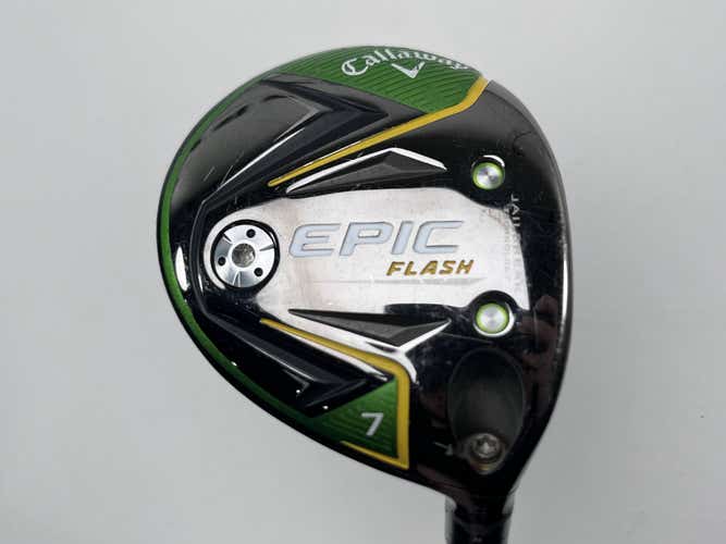 Callaway EPIC Flash 7 Fairway Wood 21* UST Mamiya Helium 4F2 Senior RH