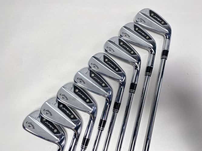 Callaway Apex Ai150 Iron Set 4-PW+AW Dynamic Gold Mid S300 115g Stiff RH
