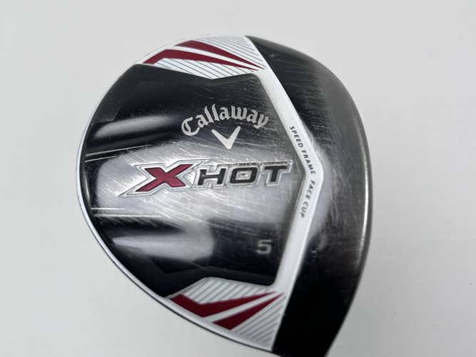 Callaway X Hot 19 5 Fairway Wood 18* Project X PXv Stiff Graphite Mens RH