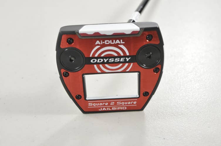 Odyssey Ai-DUAL Square 2 Square Jailbird 34" Putter RH Steel #225823