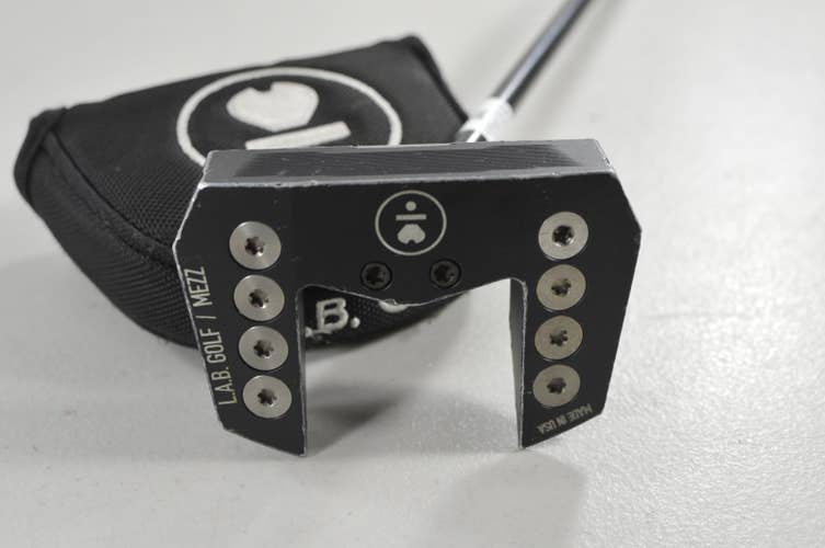 LAB Golf MEZZ.1 35" Putter 70* Lie Angle Right Steel with Cover  #225754