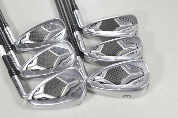 Ping G430 6-W,45* Iron Set Regular Flex Black Dot Alta CB AWT Graphite #225848