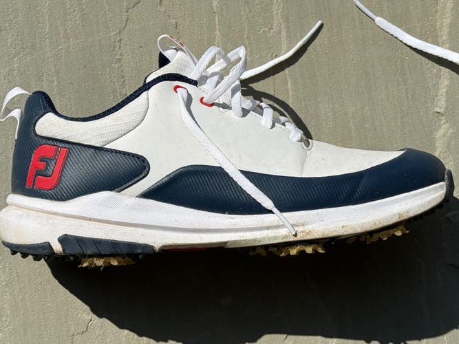Men's Size M 8.5 (W 9.5) Footjoy Golf Shoes TOUR RIVAL (Used)