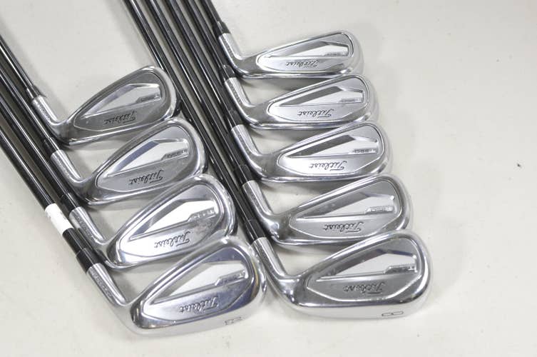 Titleist T350 2023 4-PW,48*,53*, Iron Set Senior Flex Accra IS5 Graphite #225856