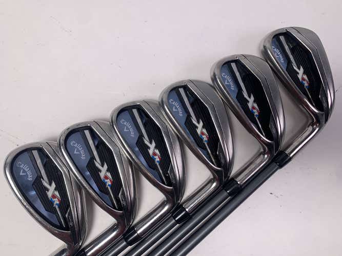 Callaway XR Iron Set 5-PW Project X San Diego 4.0 47g Ladies Graphite Womens RH