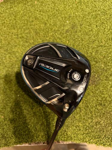 Callaway Rogue Sub Zero 9* Driver, Hzruds Yellow Stiff Flex, RH