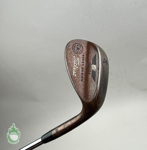 Used Titleist Vokey Design 260 Oil Can Wedge 60*-04 Wedge Flex Steel Golf Club