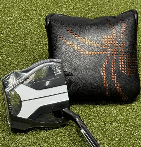 TaylorMade Golf Spider Tour X Black #3 Putter LEFT Hand 35" w/ Headcover LH NEW