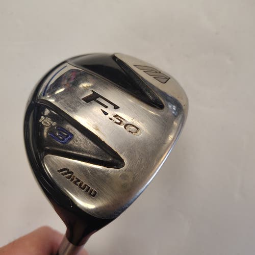 Mizuno F-50 Right Handed Fairway Wood Regular Flex 3 Wood (Used)