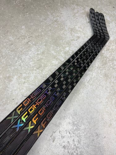 4 Pack 80 Flex Custom P29M Senior CCM XF Ghost Pro Left Hand Hockey Stick (New) Pro Stock