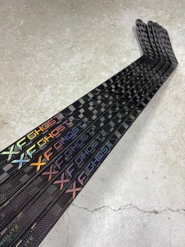 6 Pack 80 Flex Custom P29M Senior CCM XF Ghost Pro Left Hand Hockey Stick (New) Pro Stock