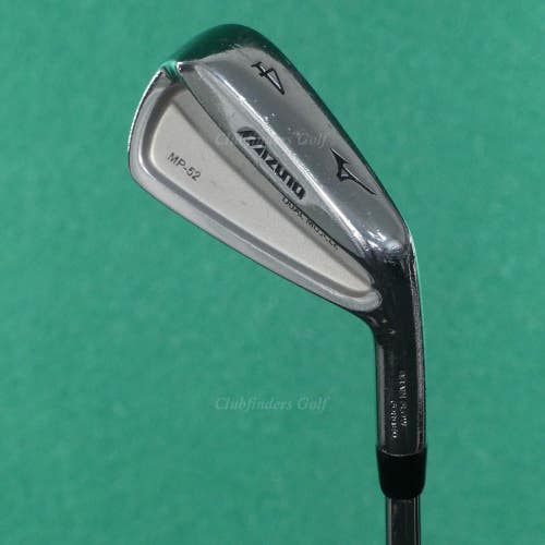 Mizuno MP-52 Dual Muscle Forged Single 4 Iron TT AMT Silver G2 Steel Stiff