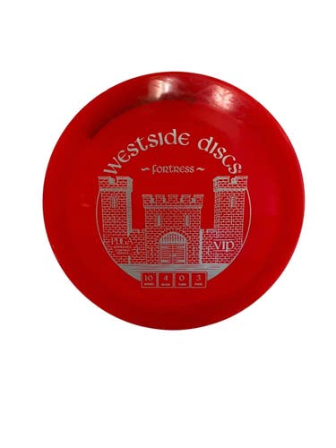 Used Westside VIP FORTRESS Disc Golf Driver Red 176g 11692-S000156505