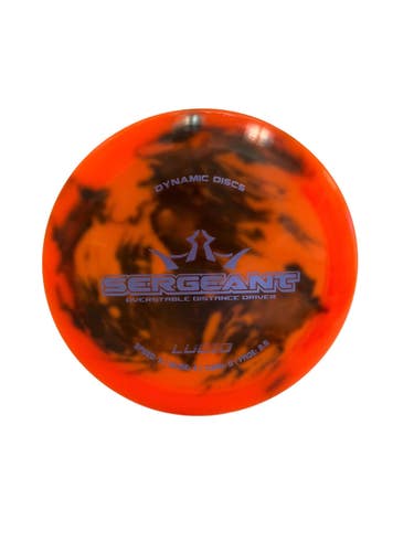Used Dynamic Discs LUCID SERGEANT Disc Golf Driver Orange 173g 11692-S000156508