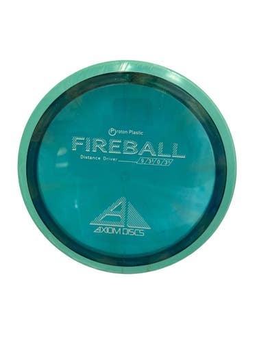 Used Axiom PROTON FIREBALL Disc Golf Driver Teal 168g 11692-S000156518