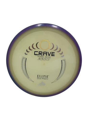 Used Axiom ECLIPSE CRAVE Disc Golf Driver Purple 174g 11692-S000156523
