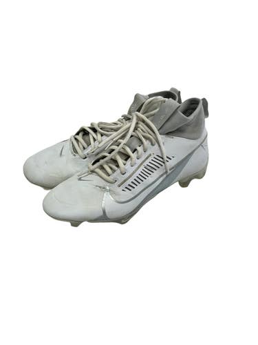 Used Nike VAPOR EDGE PRO 360 Adult FB Cleats White Senior 8.5 11692-S000156551