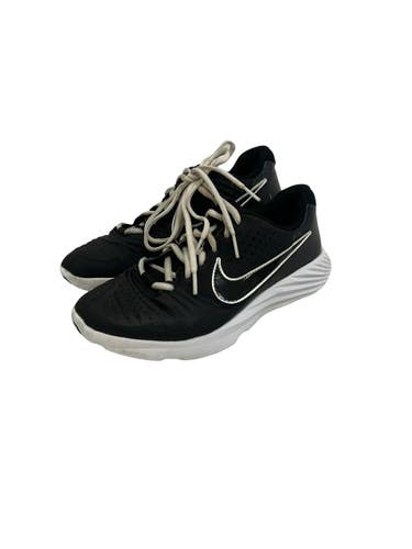 Used Nike ALPHA HUARACHE 3 BB/SB Cleats Black Junior 05 11692-S000156549
