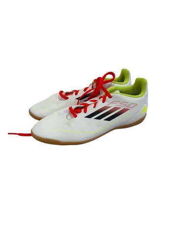 Used Adidas F50 Soccer Cleats White Senior 5.5 11692-S000156553