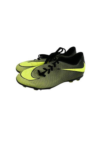 Used Nike TIEMPO Soccer Cleats Yellow Junior 05.5 11692-S000156555